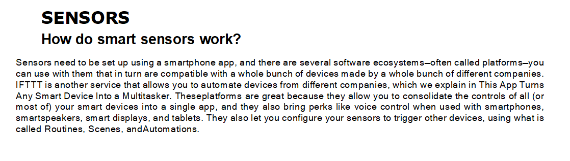 Smart sensors1